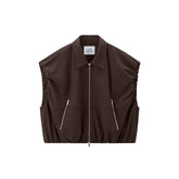 Women's Boxy Cropped Vest